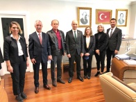 SEYAD Ynetim Kurulu PTT Genel Mdrl'n Ziyaret Etti